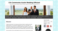 Desktop Screenshot of idoceremonies.org